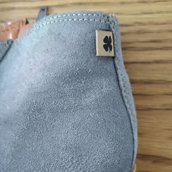 Lucky Brand Blue Leather Ankle Boots - Picture 6 of 11